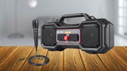 ZOOOK Rocker Thunder Stone Wireless Speaker With Karaoke Mic Review ZOOOK Rocker Thunder Stone Wireless Speaker With Karaoke Mic Review