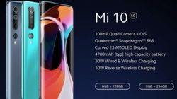 Xiaomi Mi 10 5G India Launch Highlights, Features, Price, Availability, And More