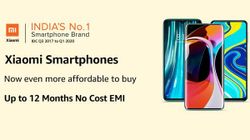 Amazon Offers Up To 12 Month No Cost EMI On Xiaomi Smartphones