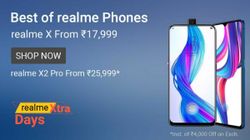 Flipkart Realme Xtra Days Sale: Discounts On Realme Smartphones