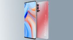 Oppo Reno4 Official Renders Leak In Red And Blue Colors