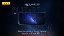 Realme X3, X3 SuperZoom Edition Confirmed To Debut On June 25 In India