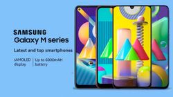 Samsung Galaxy M Series Smartphones On Discount Via Amazon