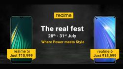 Flipkart Realme Fest: Discount Offers On Realme Smartphones Flipkart Realme Fest: Discount Offers On Realme Smartphones