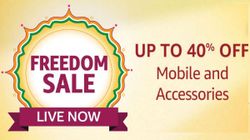 Amazon Freedom Sale 2020: Up to 40% Off On Smartphones Amazon Freedom Sale 2020: Up to 40% Off On Smartphones