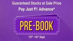 Flipkart Big Saving Days Sale Lets You Pre-Book Gadgets At Re. 1: Here’s How It Works