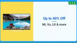 Flipkart Discount Sale: Up To 40% Off On List Of Best Smart TVs Flipkart Discount Sale: Up To 40% Off On List Of Best Smart TVs