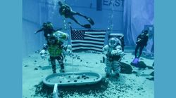 NASA Artemis Mission: Astronauts Training For Moonwalk Underwater