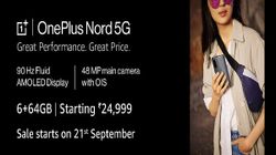 OnePlus Nord 6GB RAM Variant Amazon Sale On September 21; Should You Buy?