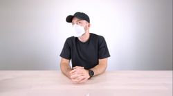 Video: Apple Mask Offers Three-Layered Filtration In A Minimalist Design