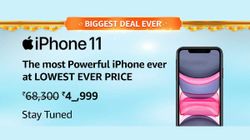 Amazon Great Indian Festival Sale 2020 Offers On iPhone 11, Samsung Galaxy S10, OnePlus 8 5G