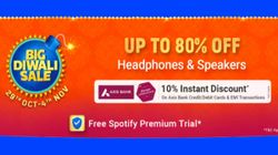 Flipkart Big Diwali Sale 2020: Upto 80% Off On Headphones & Speakers Flipkart Big Diwali Sale 2020: Upto 80% Off On Headphones & Speakers