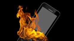 Another Mobile Phone Goes Up In Flames; Leaves User Injured