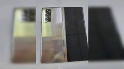 Samsung Galaxy W21 5G Leaked Live Image Reveals Design