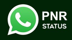 How To Check PNR Status From WhatsApp
