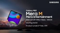 Samsung Galaxy M02: India Launch Date, Expected Price And More