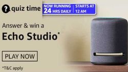 Amazon App Quiz February 23, 2021 Answers To Win Echo Studio Amazon App Quiz February 23, 2021 Answers To Win Echo Studio