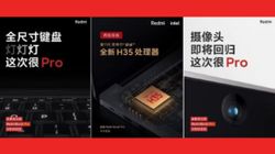 RedmiBook Pro With 11th Gen Intel H35-Series Processors In Offing