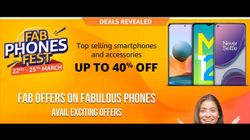 Amazon Fab Phones Fest 2021: Up To 40% Discount Offer On Smartphones