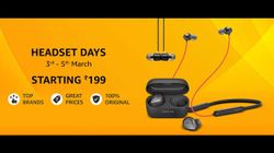 Amazon Headsets Days 2021: Offers On Earbuds, Headsets, Bluetooth Headphones And More Amazon Headsets Days 2021: Offers On Earbuds, Headsets, Bluetooth Headphones And More