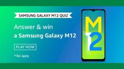 Amazon Samsung Galaxy M12 Quiz Answers: Win Galaxy M12 Smartphone For Free
