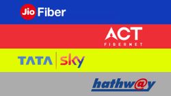 JioFiber Vs Act Fibernet Vs Tata Sky Vs Hathway: Which 150 Mbps Broadband Plan Should You Choose?