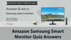 Amazon Samsung Smart Monitors Quiz: Win Samsung Smart Monitor By Answering Easy Questions