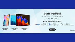 Samsung Summer Fest 2021: Discounts On Samsung Tablets