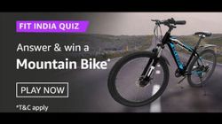 Amazon Fit India Quiz Answers: Here’s Your Chance To Win Mountain Bike