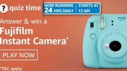 Want To Win Fujifilm Instant Camera? Check Out Amazon Quiz Contest Answers For May 4, 2021