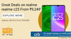 Flipkart Realme Days Sale MAY 2021: Realme Narzo 20, Realme C25, Realme Narzo 30A, Realme X50 Pro And More