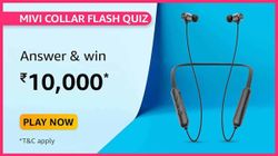 Amazon Mivi Collar Flash Quiz Answers: Win Rs. 10,000 Prize