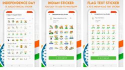75th Independence Day Celebrations: How To Send WhatsApp Stickers On Independence Day?