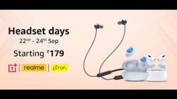 Amazon Headsets Days: Discount Offers On Headphones, Earbuds, Neckbands And More Amazon Headsets Days: Discount Offers On Headphones, Earbuds, Neckbands And More