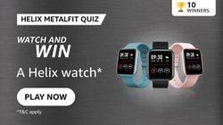 Amazon Helix Metalfit Quiz Answers: Win Helix Timex Metalfit SpO2 Smartwatch