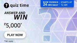 Amazon Quiz Answers For September 11, 2021: Win Rs. 5,000 Amazon Pay Balance