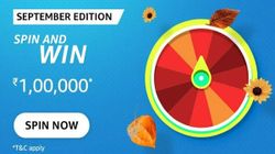 Amazon September Edition Spin & Win Quiz Answers: Win Up to Rs. 1,00,000