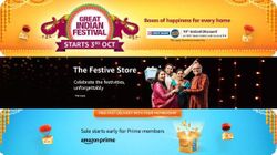 Amazon Great Indian Festival Sale Starting From Oct 3; Taking On Flipkart Big Billion Days Sale