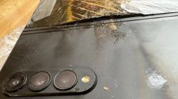 Samsung Galaxy Z Fold 3 Bursts Into Flames; User Shares Video
