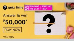 Amazon Quiz Answers For September 18: Win Rs. 50,000 Amazon Pay Balance