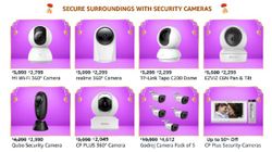 Amazon Great Indian Festival Sale 2021: Discount Offers On 360 Degree Portable Security Cameras