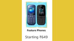 Amazon Great Indian Festival Sale: Discount Offers On Top Feature Phones