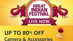 Amazon Great Indian Festival Sale: Up To 80% Off On Cameras