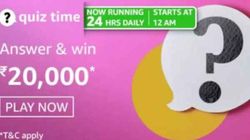 Amazon Quiz Answers For October 28, 2021: Win Rs. 20,000 Amazon Pay Balance