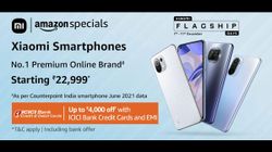 Amazon Xiaomi Flagship Sale: Offer On Mi 11X Pro 5G, Xiaomi 11 Lite NE 5G, Mi 11X 5G, And Smartphones More