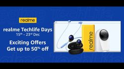 Christmas Days Offers: Amazon Realme Tech Life Days Sale On Headphones, Smartwatches, And More