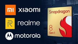 Xiaomi 12, Moto Edge X30, Realme GT 2 Pro To Pack Qualcomm's Latest Chip; Launch Dates Announced Xiaomi 12, Moto Edge X30, Realme GT 2 Pro To Pack Qualcomm's Latest Chip; Launch Dates Announced