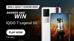 Amazon BGIS X iQOO 7 Legend Quiz Answers: Win Free 5G Smartphone