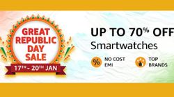 Amazon Republic Day Sale 2022: Up To 70% Off On Best Smartwatches