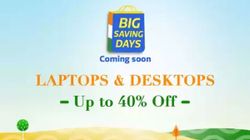 Flipkart Big Saving Days Sale: Upto 40% Off On Best Gaming, Working, Business, Student Laptops